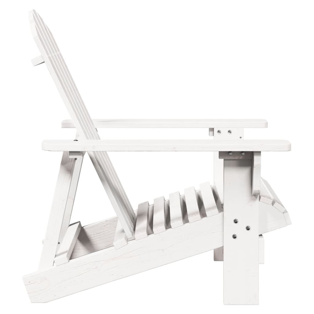 Scaun Adirondack, , 69X85X90,5 Cm, Lemn Masiv De Brad