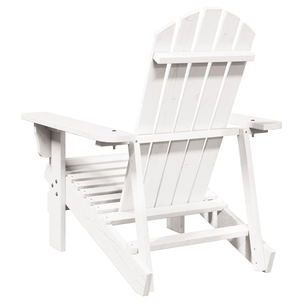 Scaun Adirondack, , 69X85X90,5 Cm, Lemn Masiv De Brad
