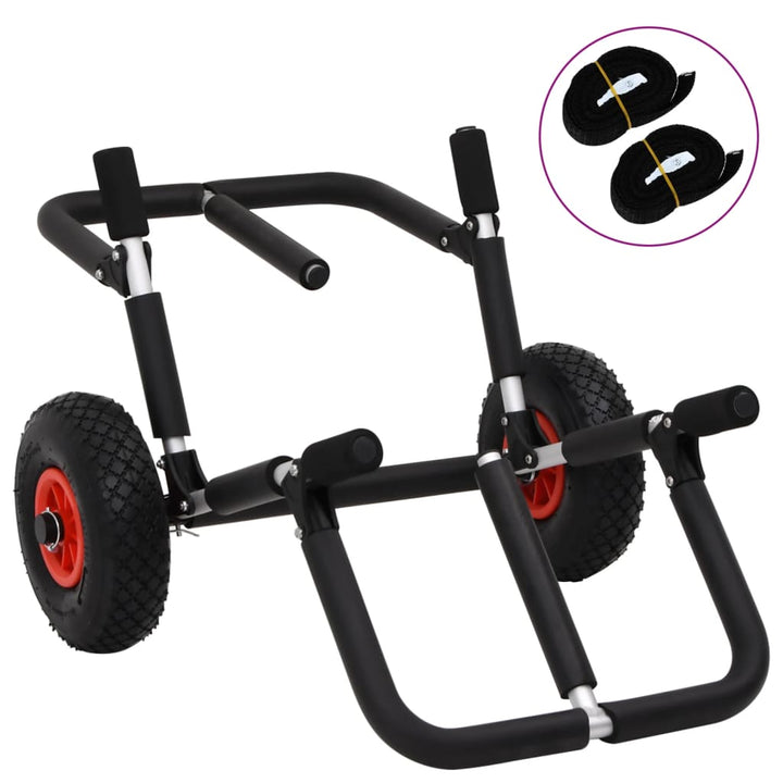 Cărucior De Caiac Pliabil, 90 Kg, Aluminiu