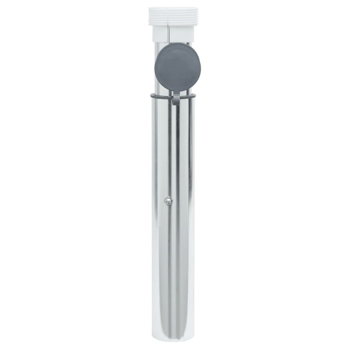 Bază Umbrelă Îngropată Pentru Tijă De 40-50Mm Argintiu Aluminiu