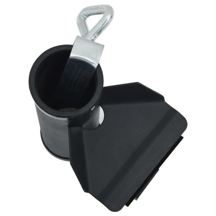 Cleme Umbrelă Pentru Balcon, 2 Buc., 25-38 Mm, Oțel