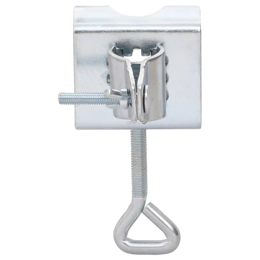 Cleme Umbrelă Pentru Balcon, 2 Buc., 32 Mm, Oțel Galvanizat