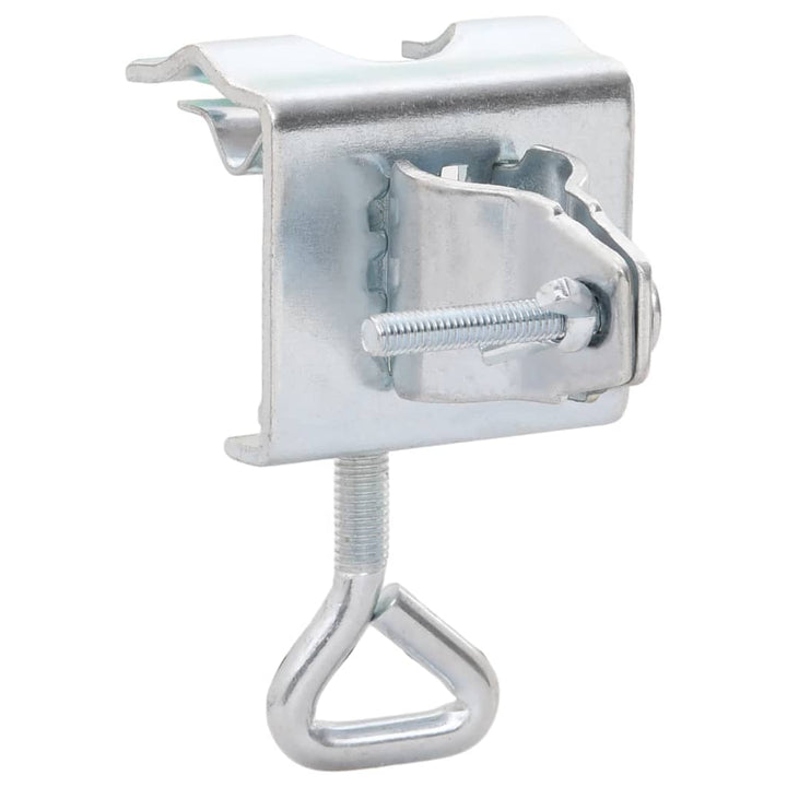 Cleme Umbrelă Pentru Balcon, 2 Buc., 32 Mm, Oțel Galvanizat