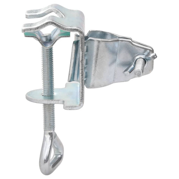 Cleme Umbrelă Pentru Balcon, 2 Buc., 32 Mm, Oțel Galvanizat