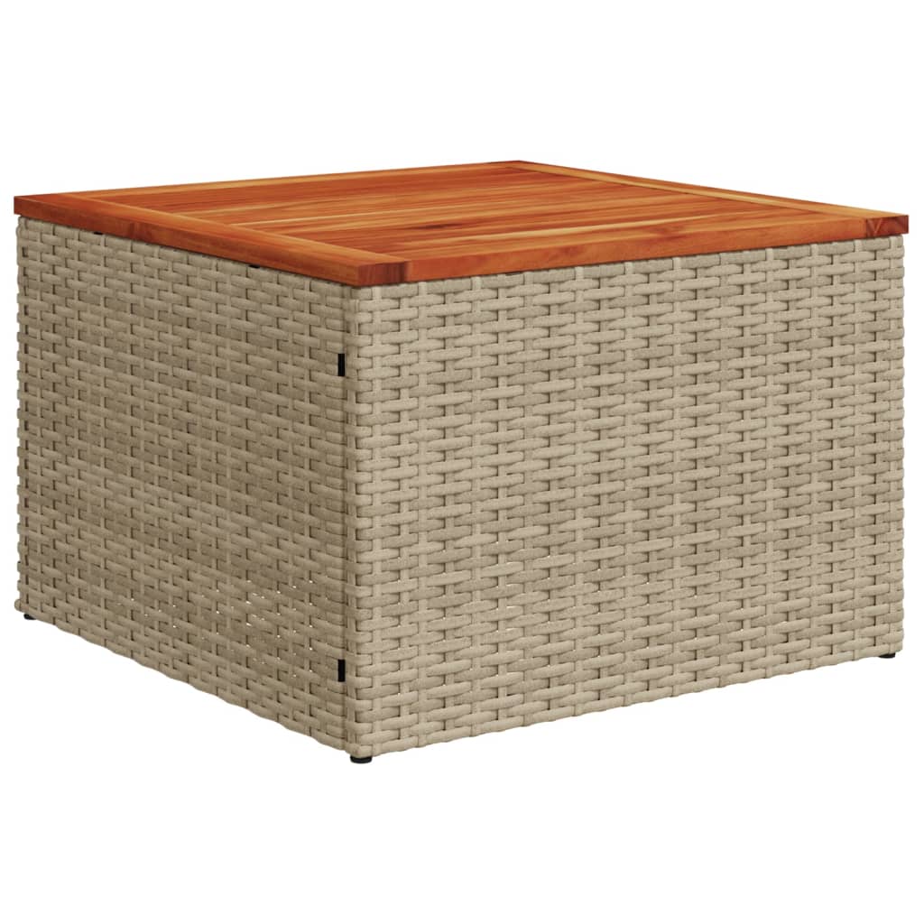 Set Canapele De Grădină, 5 Piese, Cu Perne, Bej, Poliratan