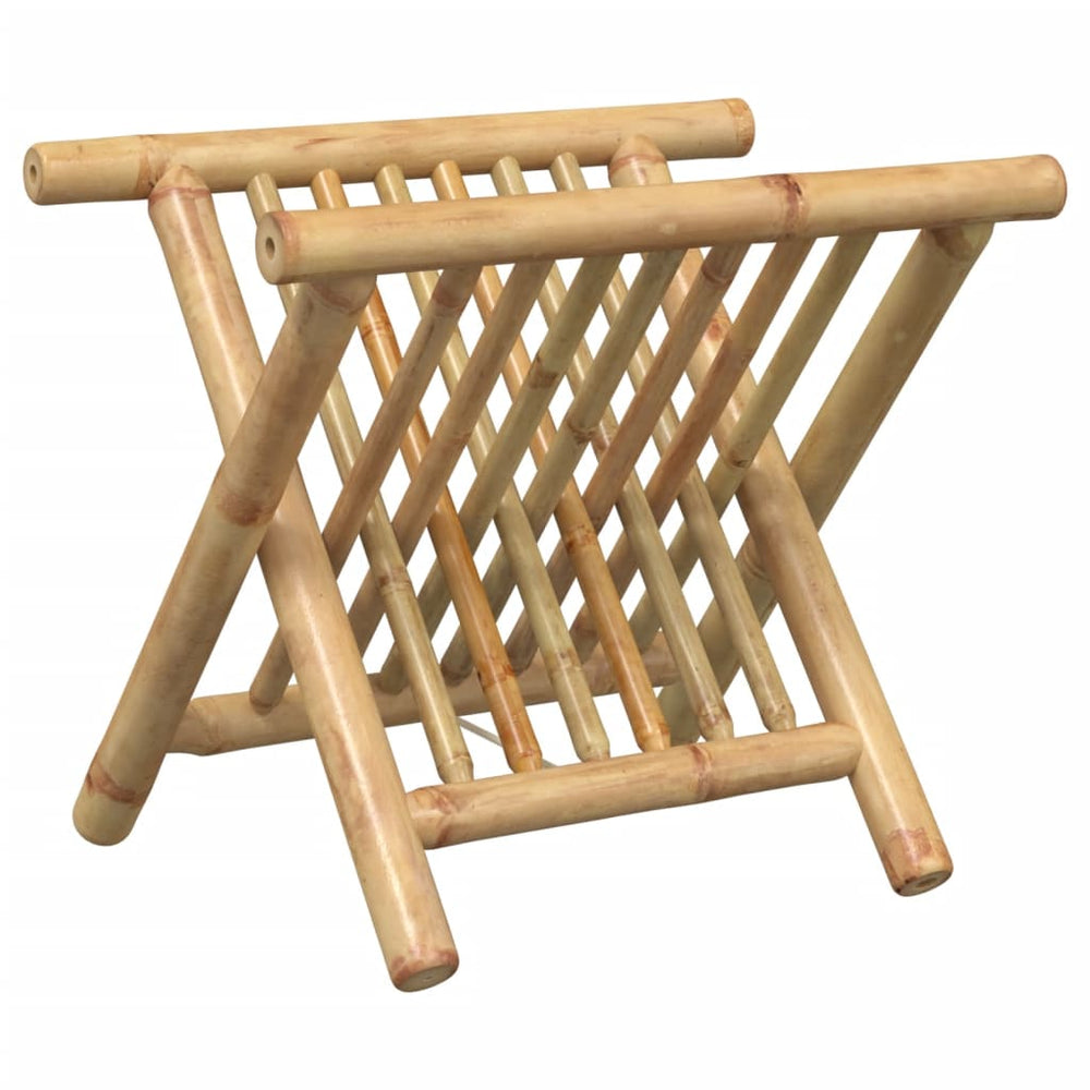 Suport Pentru Reviste, 42X30,5X34,5 Cm, Bambus