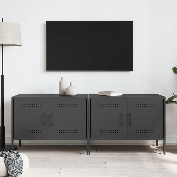 Dulapuri Tv, 2 Buc., , 68X39X50,5 Cm, Oțel