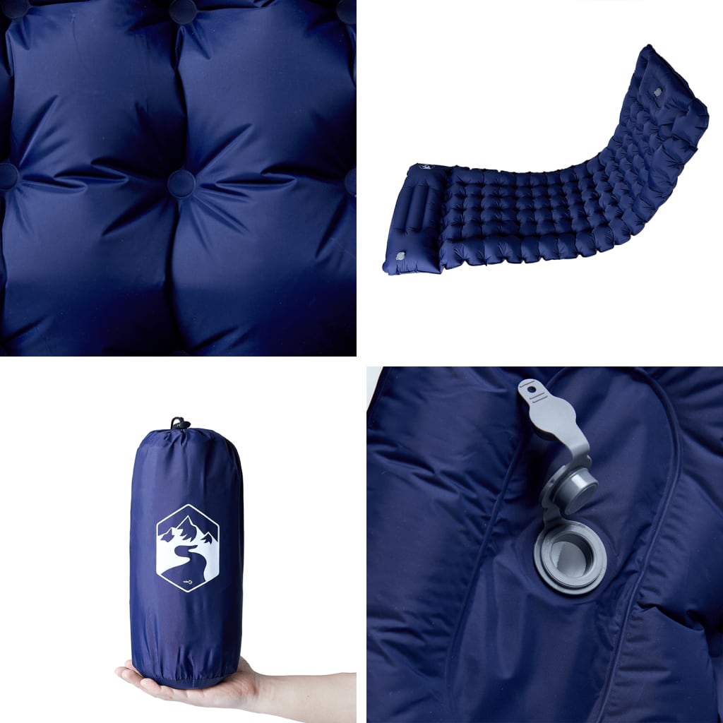 Saltea De Camping Auto-Gonflabilă Cu Pernă