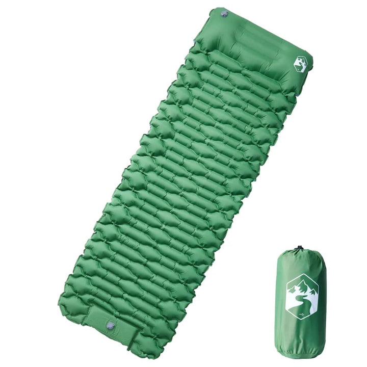 Saltea De Camping Auto-Gonflabilă Cu Pernă 1 Persoană