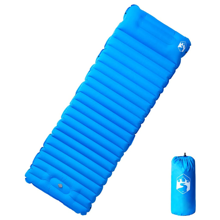 Saltea De Camping Auto-Gonflabilă, Cu Pernă, 1 Persoană,