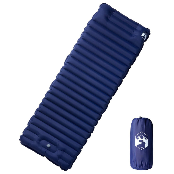 Saltea De Camping Auto-Gonflabilă, Cu Pernă, 1 Persoană,