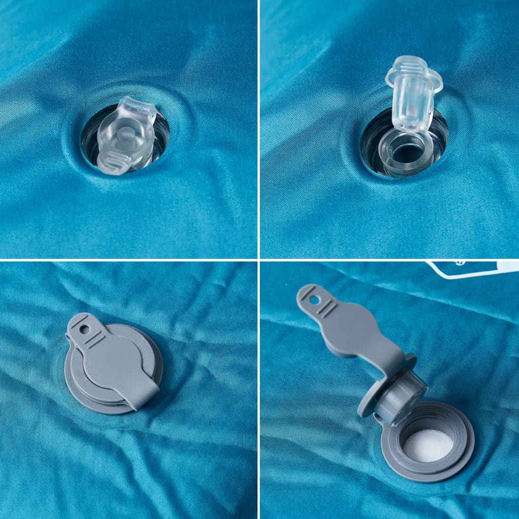 Saltea De Camping Gonflabilă Cu Pernă, 1 Persoană,