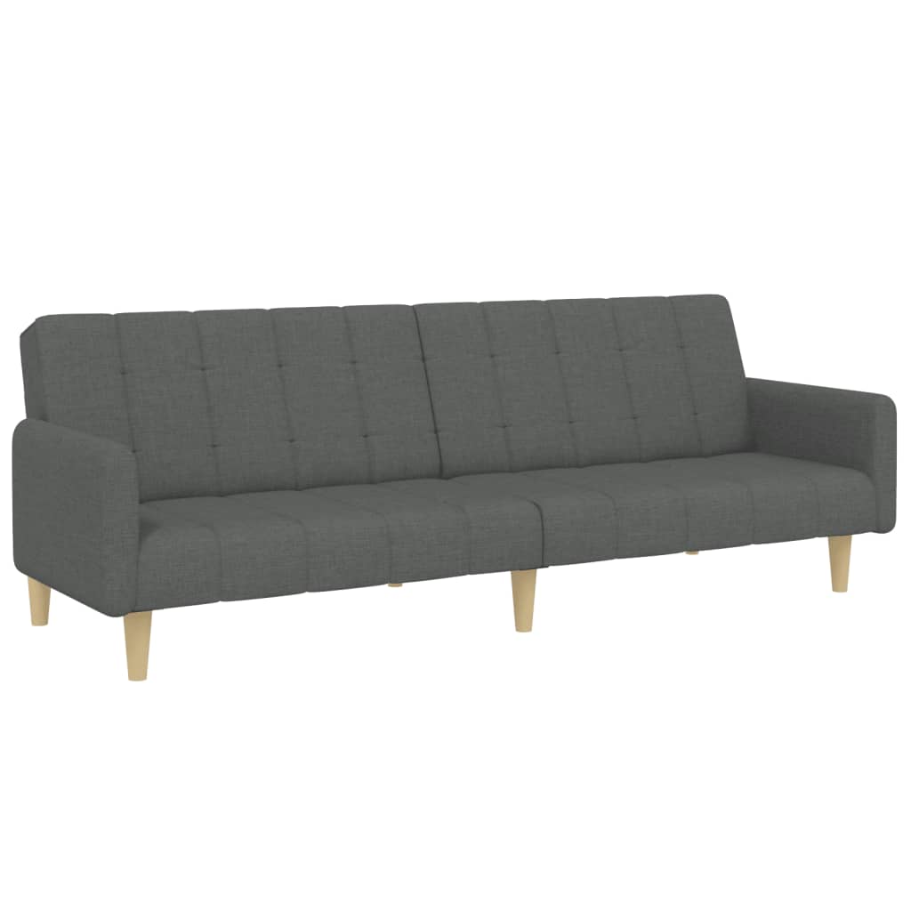 Canapea Extensibilă Cu Taburet, 2 Locuri, , Textil