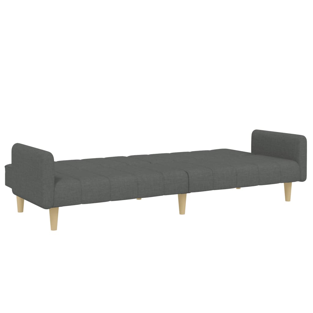 Canapea Extensibilă Cu Taburet, 2 Locuri, , Textil