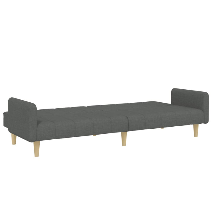 Canapea Extensibilă Cu Taburet, 2 Locuri, , Textil