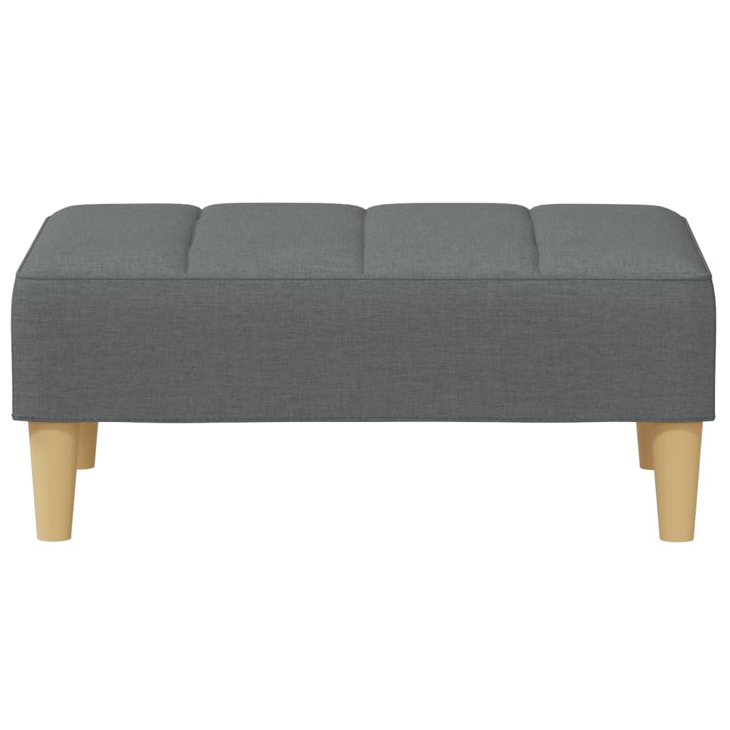 Canapea Extensibilă Cu Taburet, 2 Locuri, , Textil
