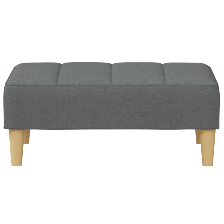 Canapea Extensibilă Cu Taburet, 2 Locuri, , Textil