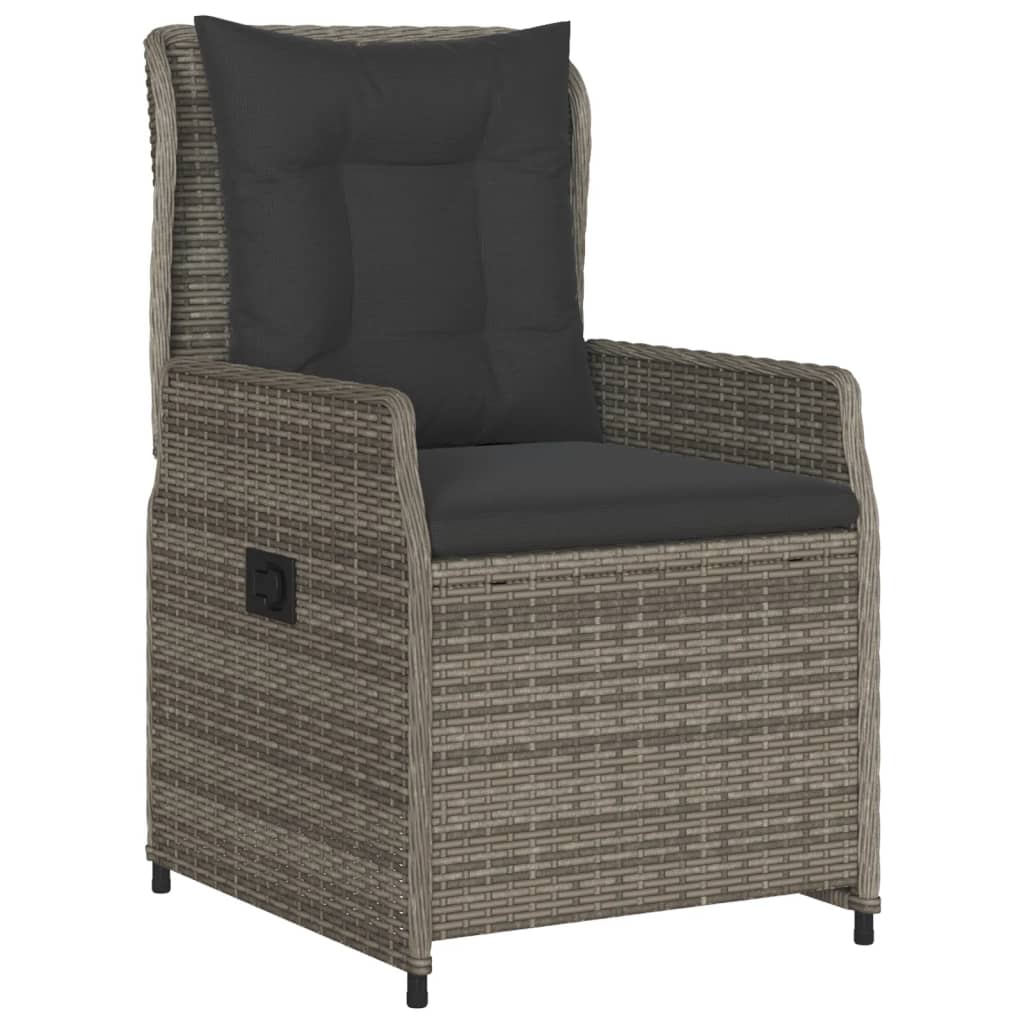 Set Mobilier De Grădină Cu Perne, 7 Piese, , Poliratan