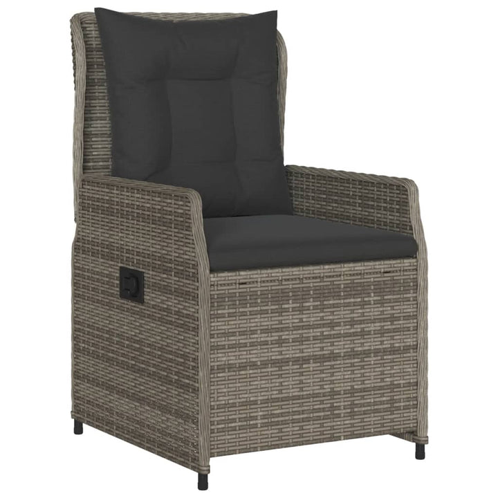 Set Mobilier De Grădină Cu Perne, 7 Piese, , Poliratan