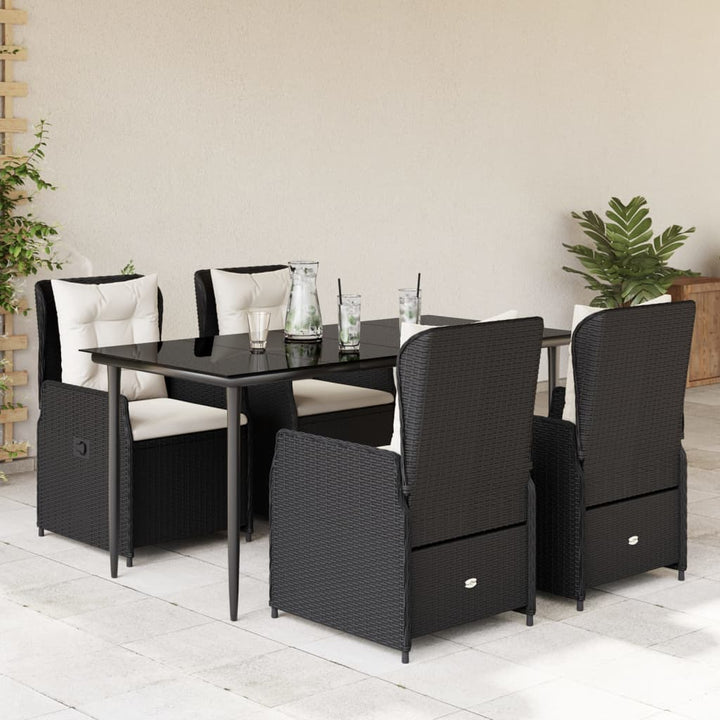 Set Mobilier De Grădină Cu Perne, 3 Piese, , Poliratan