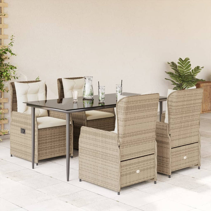 Set Mobilier De Grădină Cu Perne, 3 Piese, , Poliratan