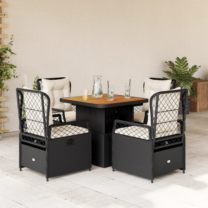 Set Mobilier De Grădină Cu Perne, 3 Piese, Bej, Poliratan