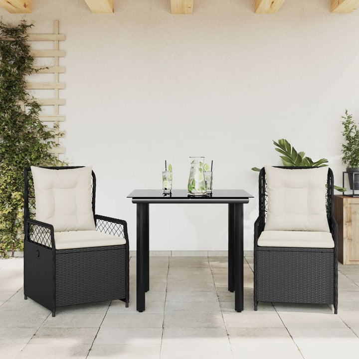 Set Mobilier De Grădină Cu Perne, 7 Piese, , Poliratan