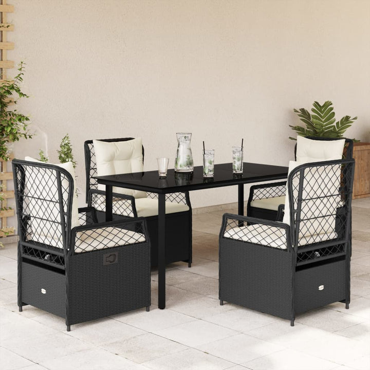 Set Mobilier De Grădină Cu Perne, 7 Piese, , Poliratan