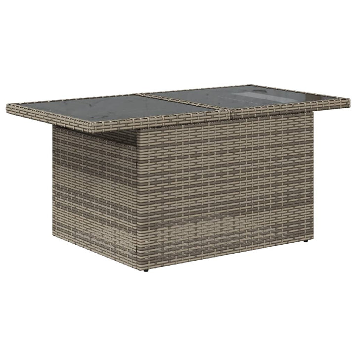 Set Mobilier Grădină Cu Perne, 6 Piese, , Poliratan