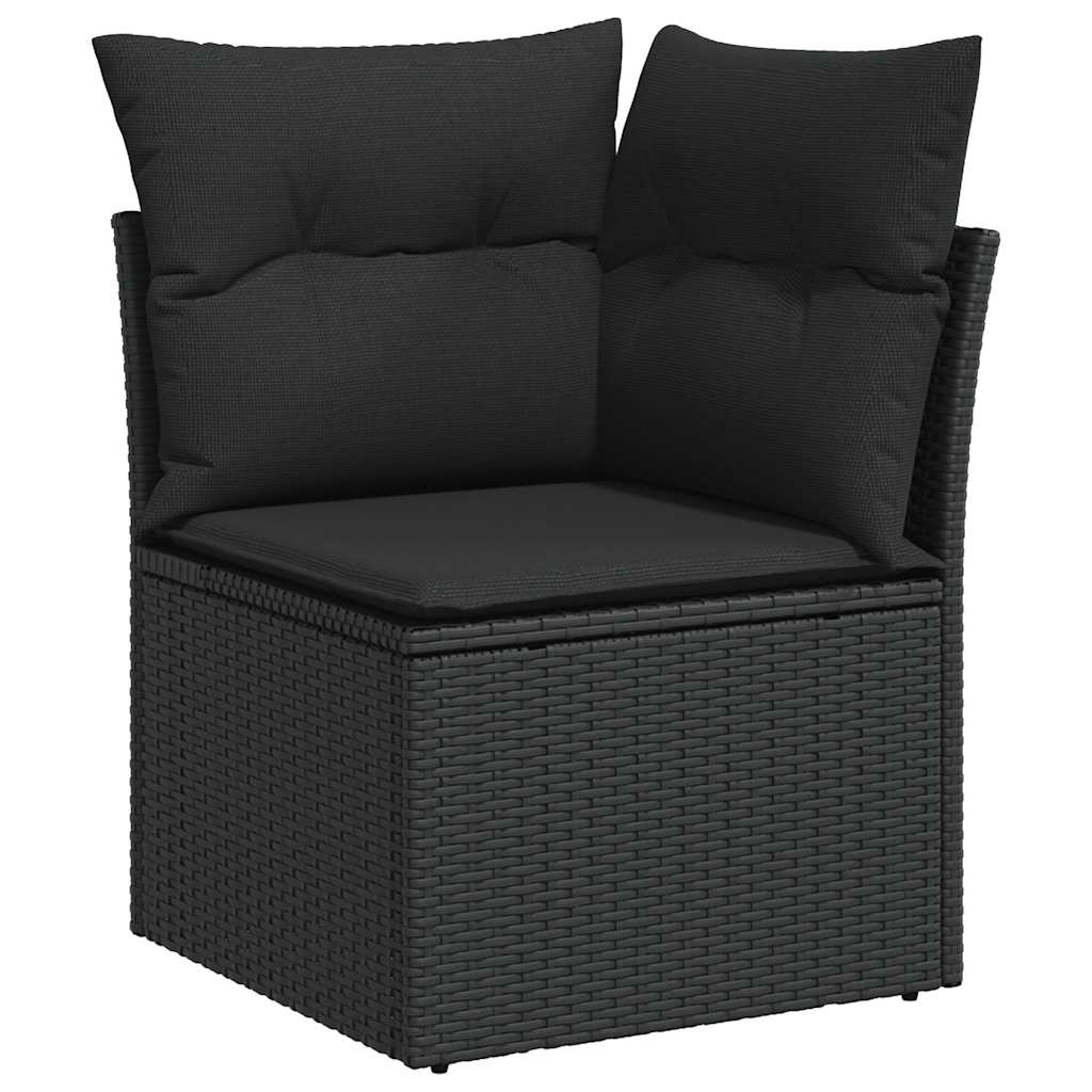 Set Canapele De Grădină Cu Perne, 10 Piese, , Poliratan