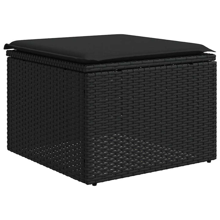 Set Canapele De Grădină Cu Perne, 7 Piese, , Poliratan