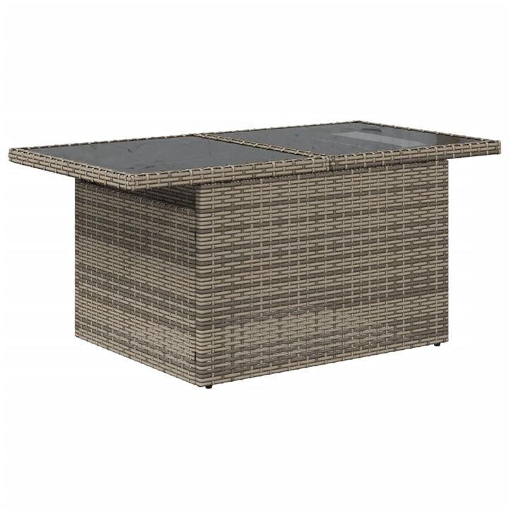 Set Canapele De Grădină, 9 Piese, Cu Perne, , Poliratan
