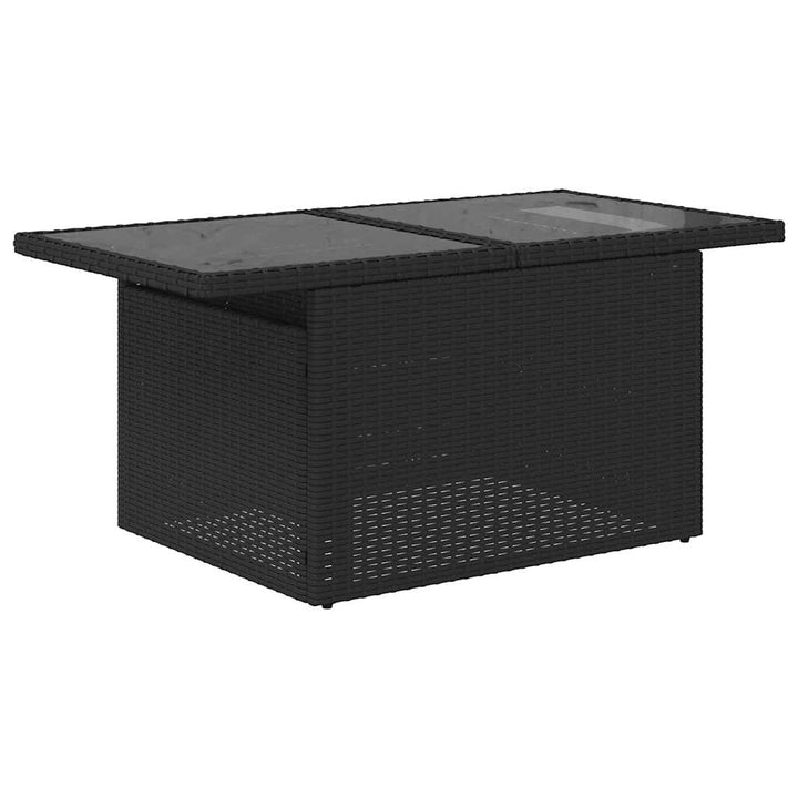 Set Canapele De Grădină Cu Perne, 10 Piese, , Poliratan