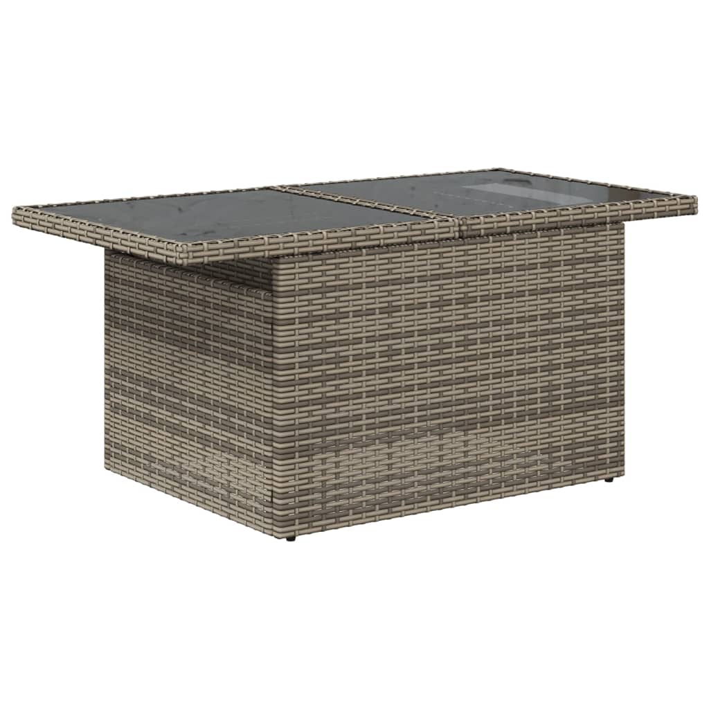 Set Canapele De Grădină Cu Perne, 8 Piese, , Poliratan