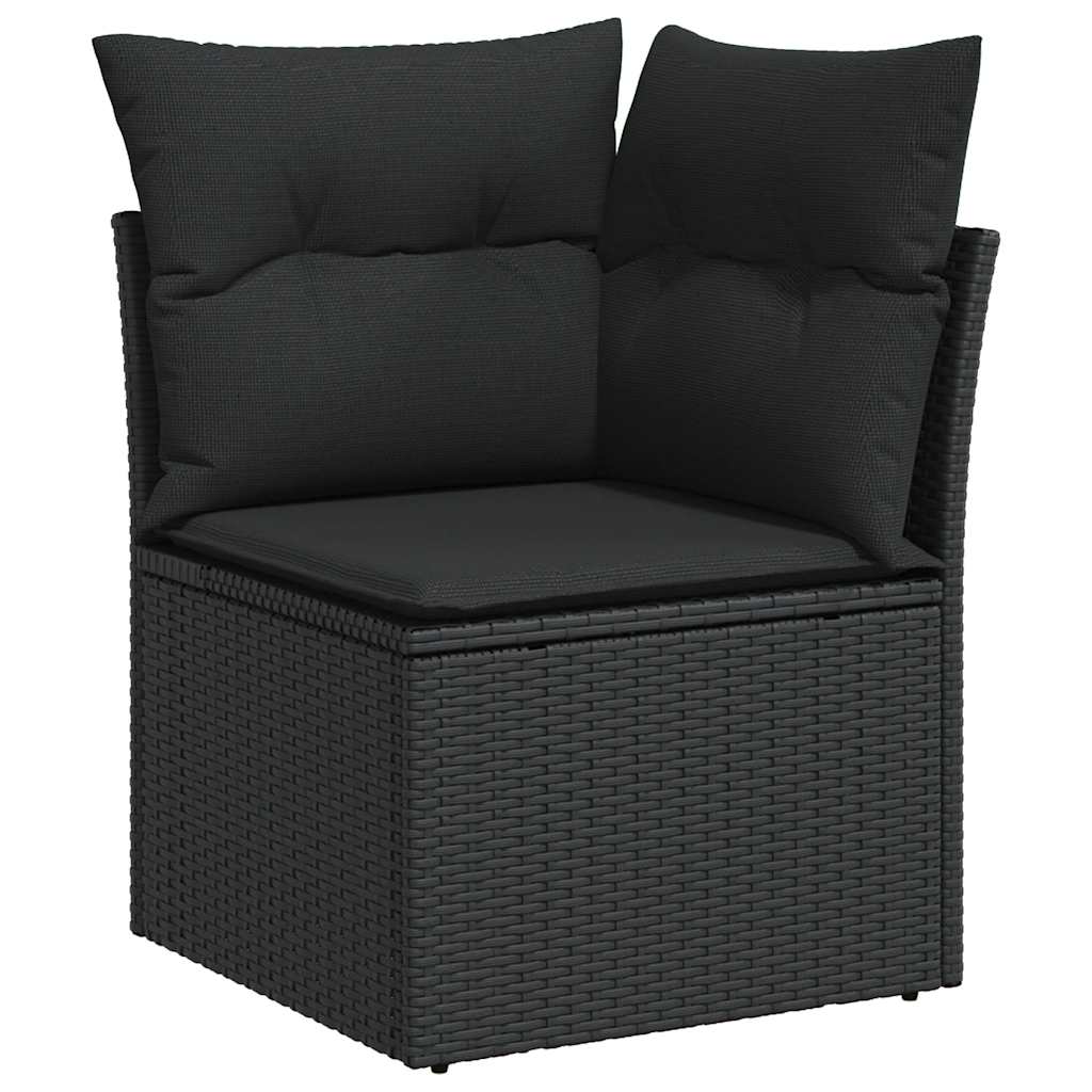 Set Canapele De Grădină Cu Perne, 10 Piese, , Poliratan