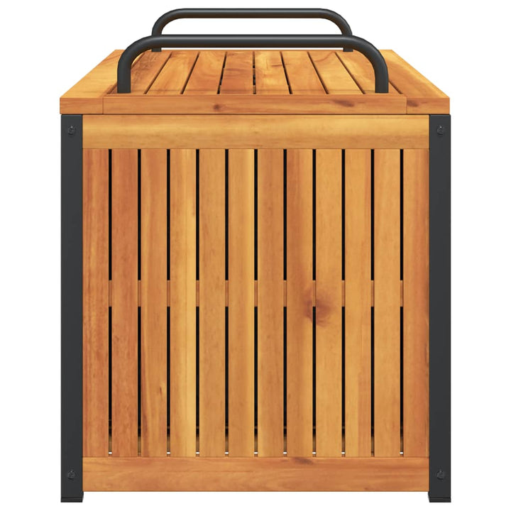 Cutie Perne De Exterior 110X45X42/53Cm Lemn Masiv Acacia/Oțel