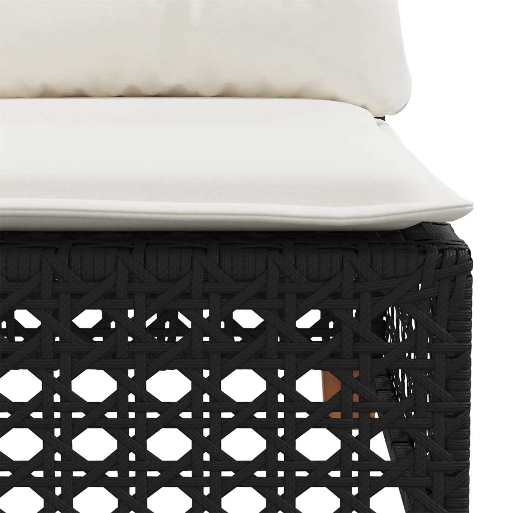 Set Canapele De Grădină Cu Perne, 7 Piese, , Poliratan