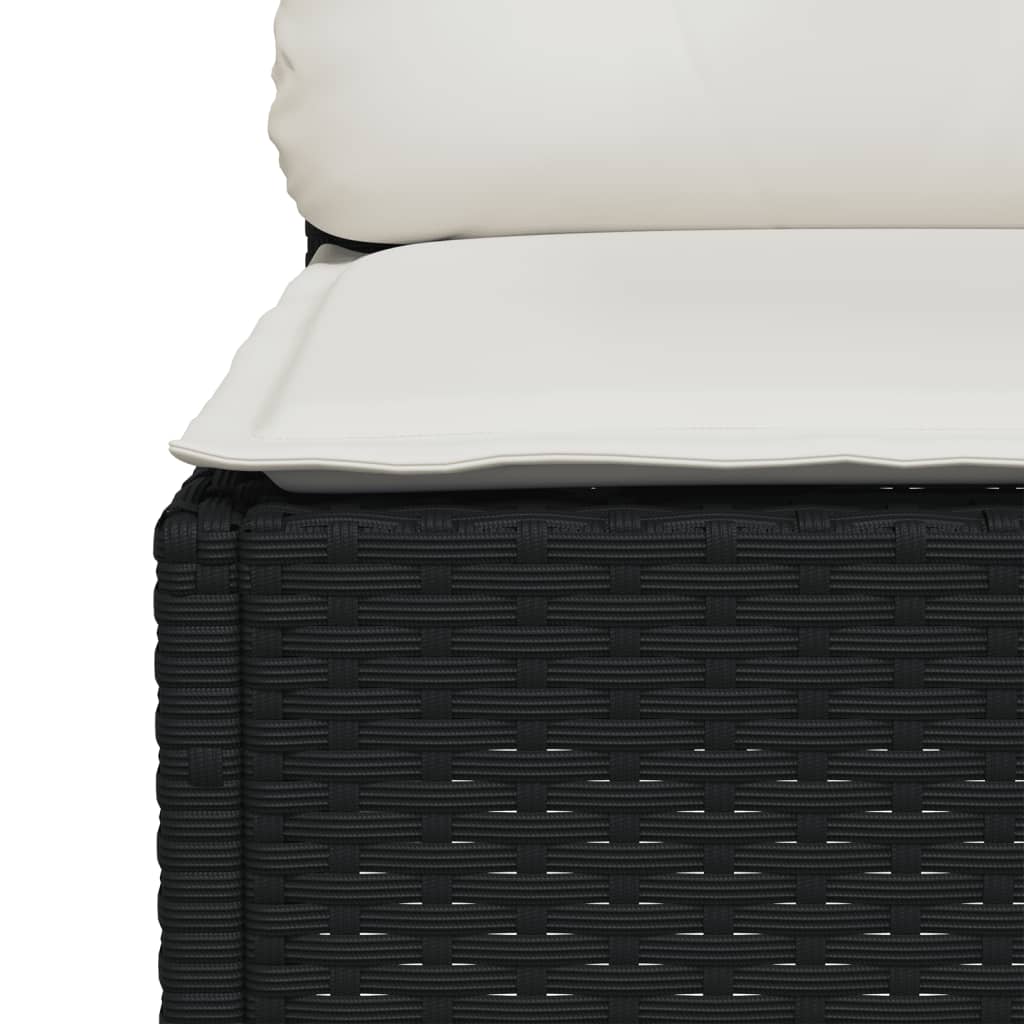 Set Mobilier De Grădină Cu Perne, 5 Piese, , Poliratan