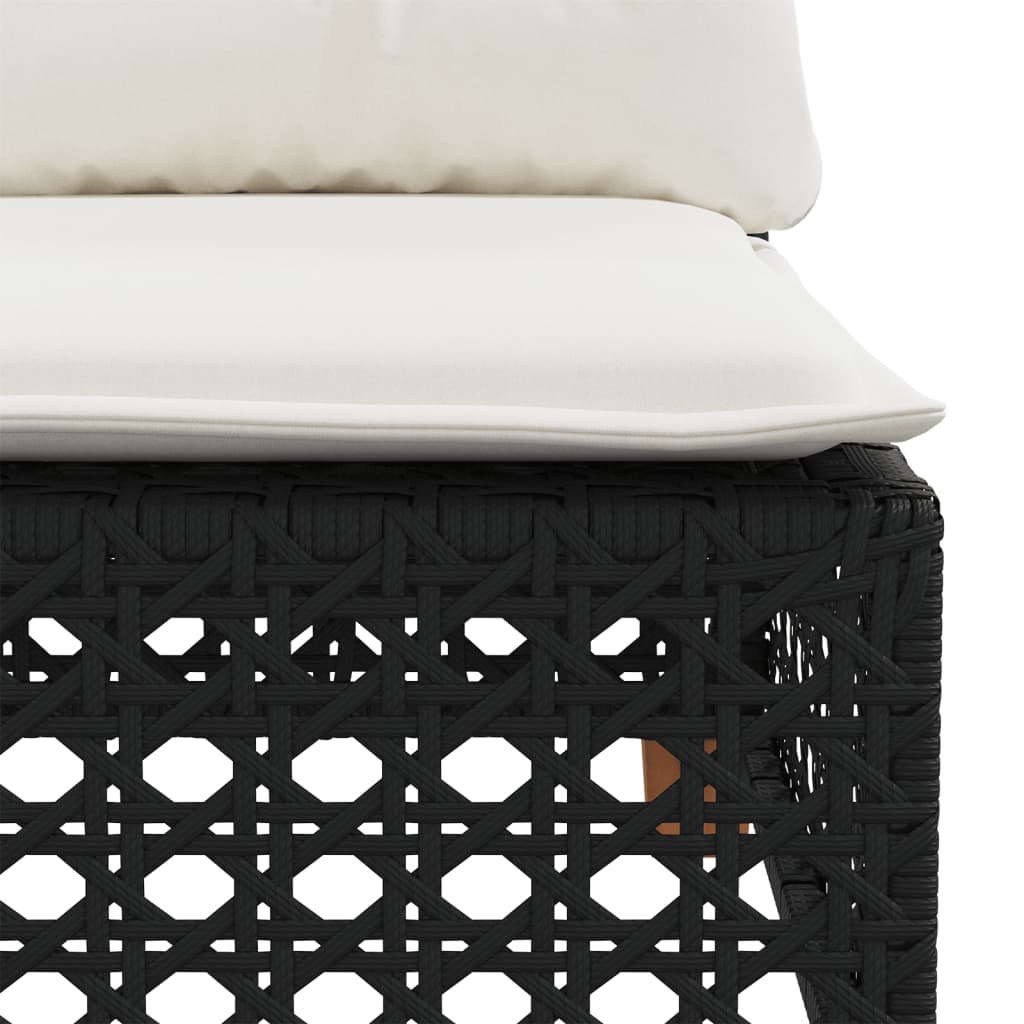 Set Canapele De Grădină Cu Perne, 7 Piese, , Poliratan