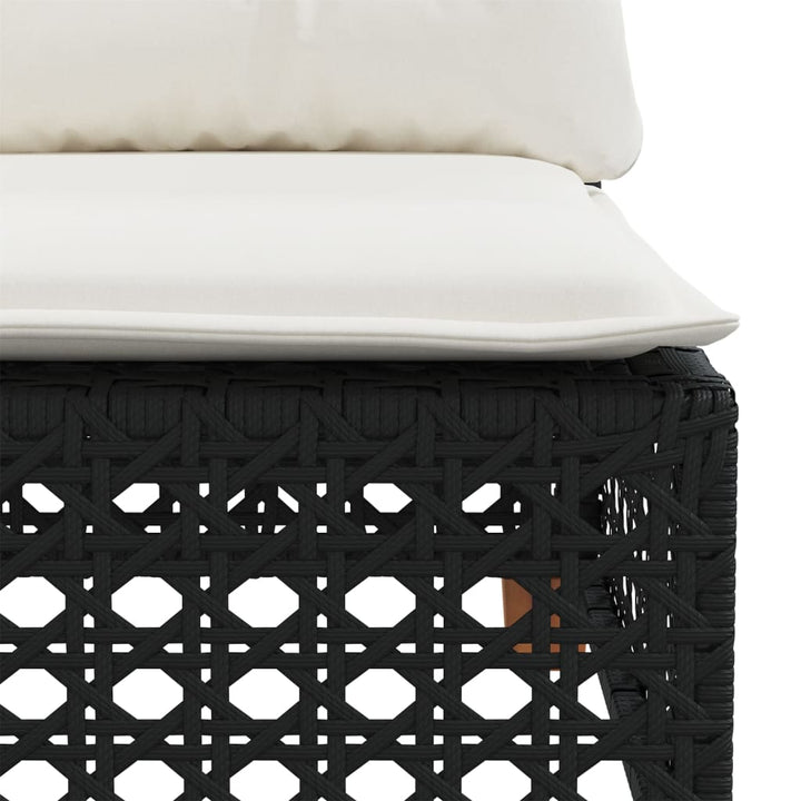 Set Mobilier De Grădină Cu Perne, 8 Piese, , Poliratan