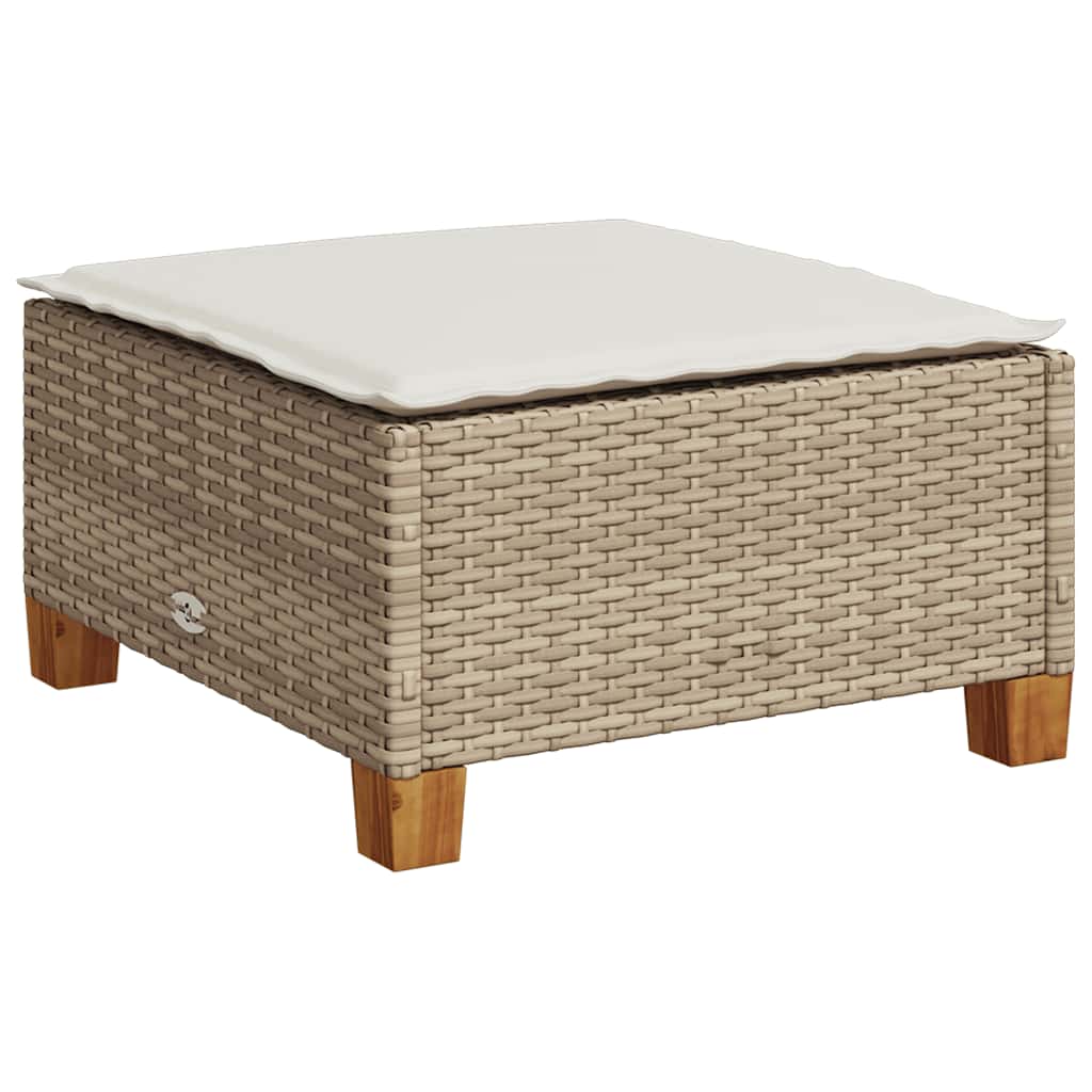 Set Canapele De Grădină, 7 Piese, Cu Perne, , Poliratan