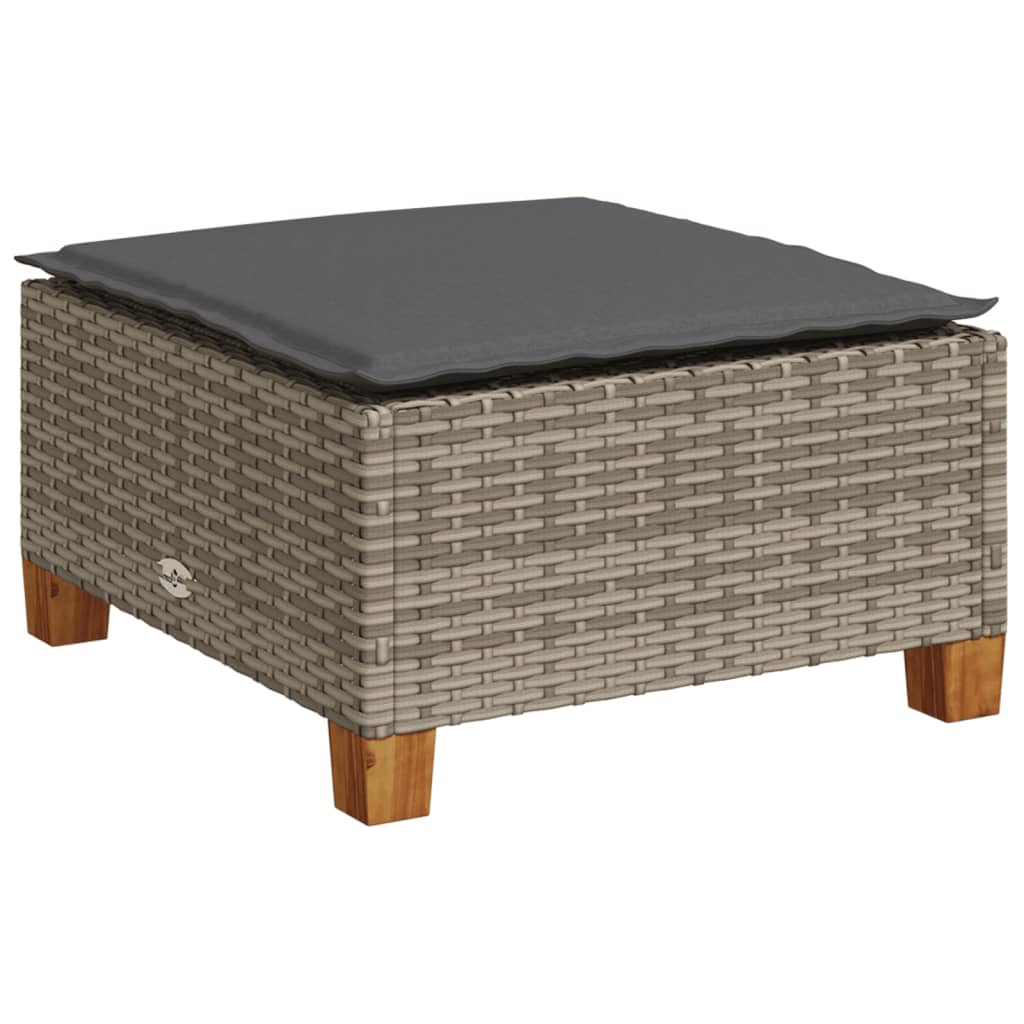 Set Canapele De Grădină Cu Perne, 8 Piese, , Poliratan
