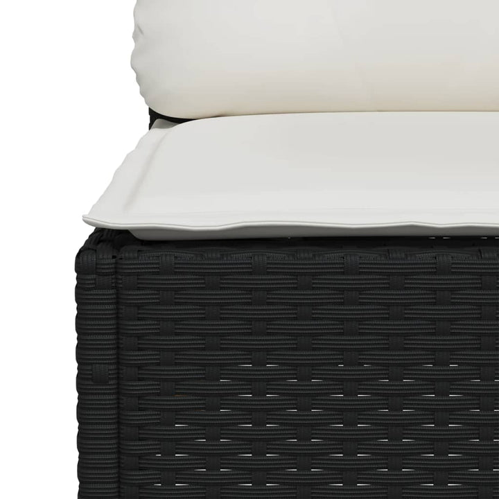 Set Canapele De Grădină Cu Perne, 10 Piese, , Poliratan