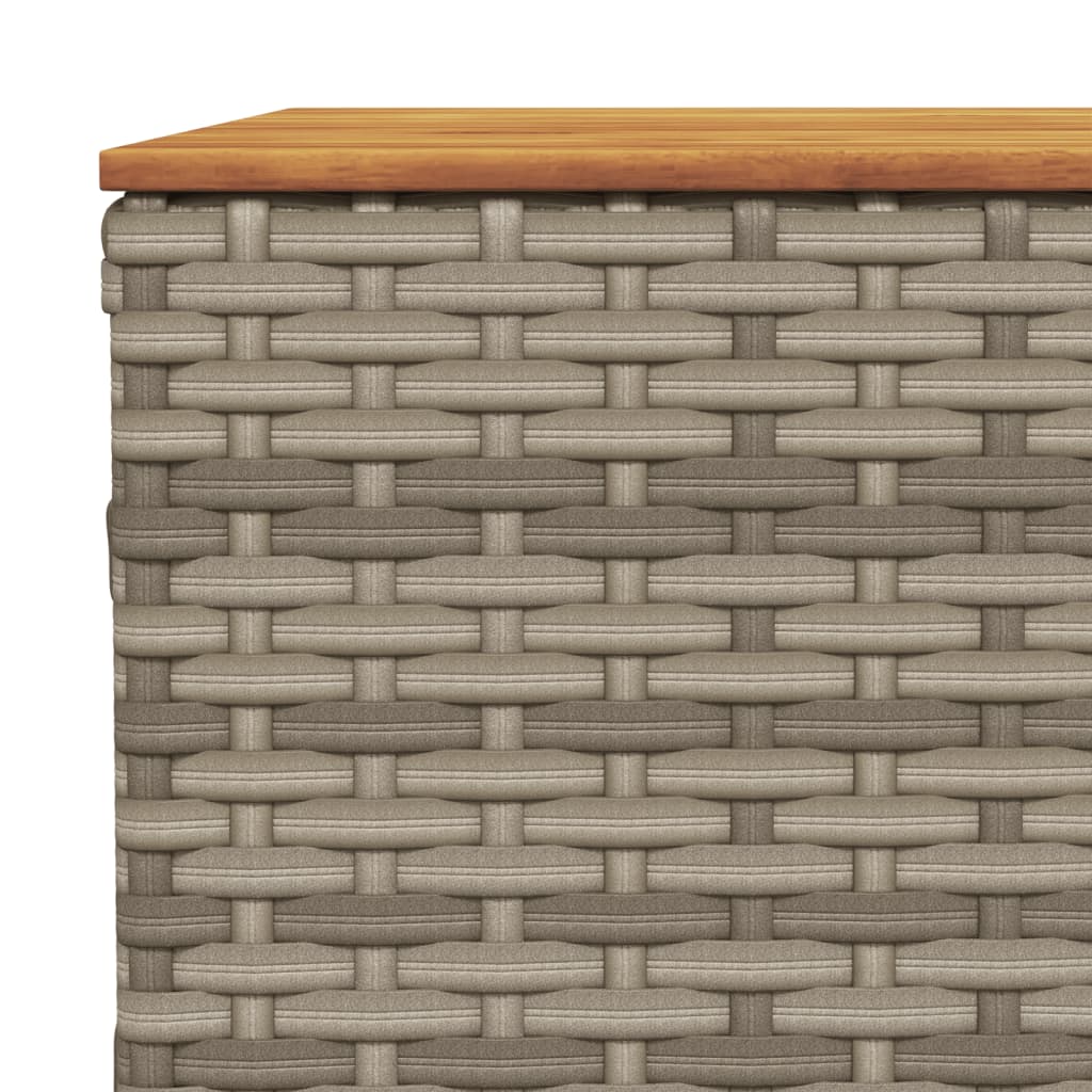 Set Canapele De Grădină Cu Perne, 11 Piese, , Poliratan