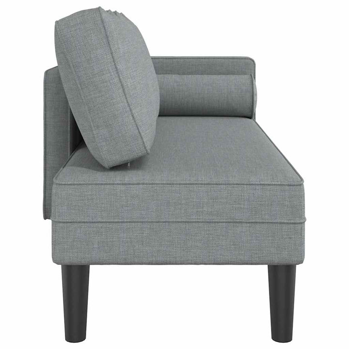 Șezlong Cu Perne, , Material Textil