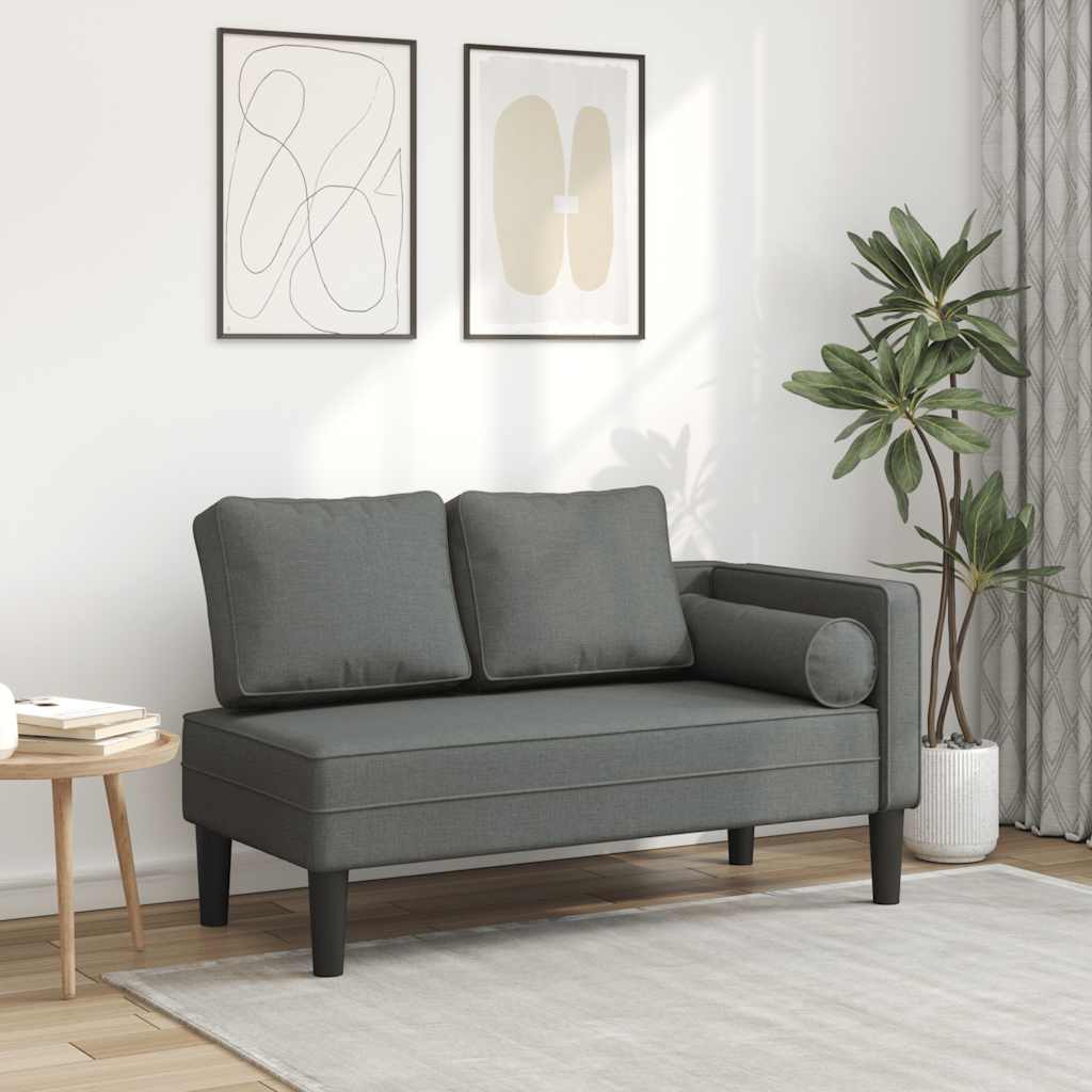 Șezlong Cu Perne, , Material Textil