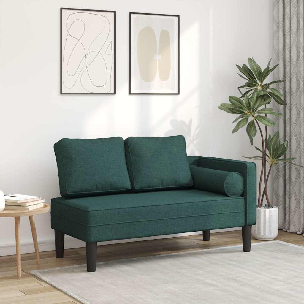 Șezlong Cu Perne, , Material Textil