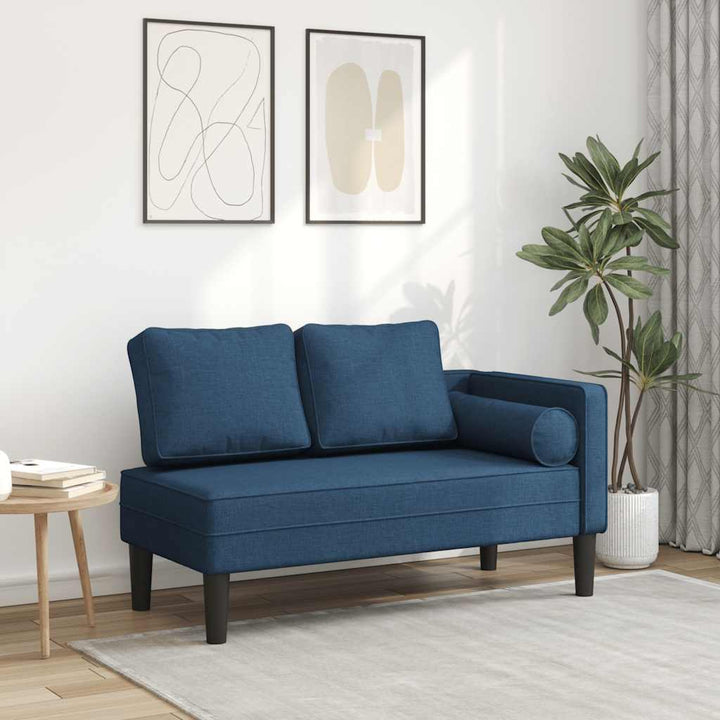 Șezlong Cu Perne, , Material Textil