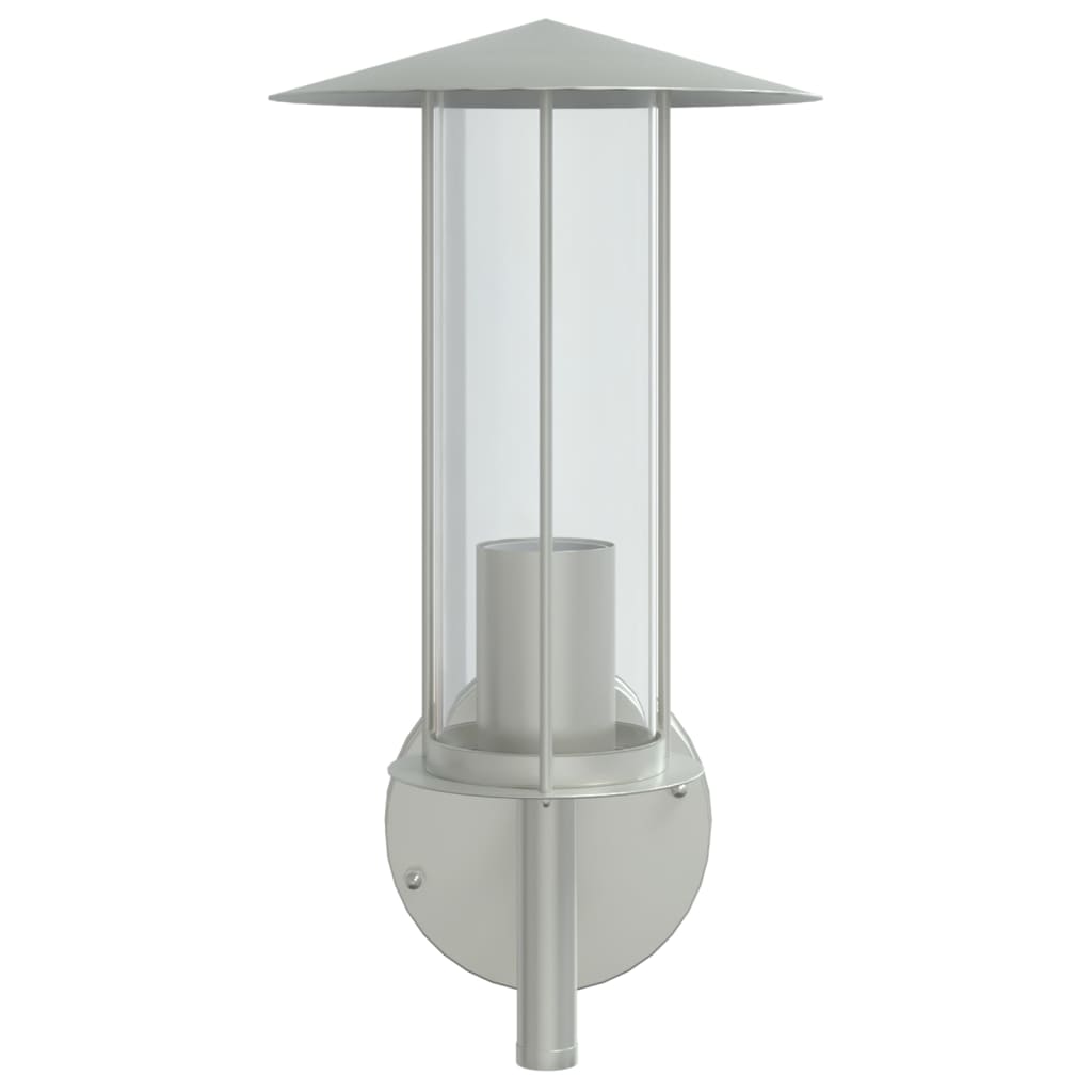 Corpuri De Iluminat Exterior De Perete 2 Buc Oțel Inox