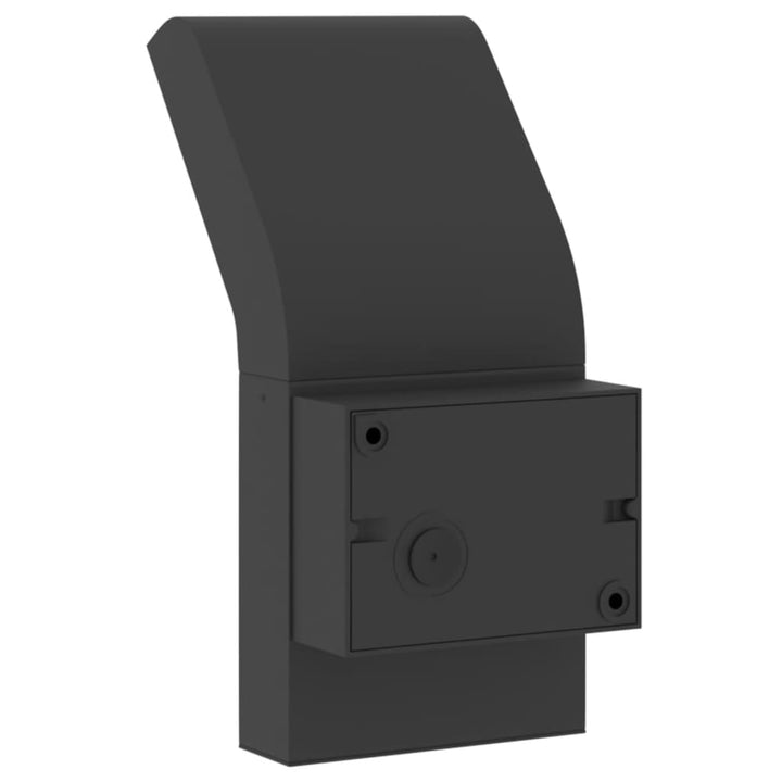 Vixl Lampă Exterioară De Perete Cu Led/Senzor, Aluminiu Turnat Negru